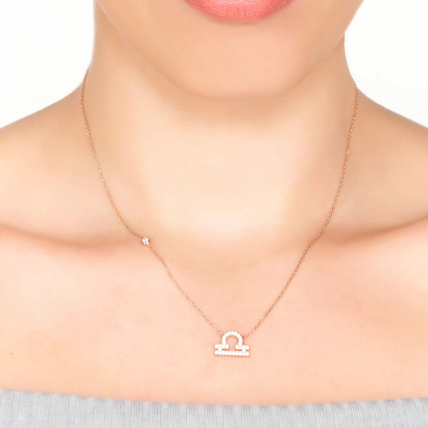 Celestia Luxe Necklace: Grounded Taurus (Silver)