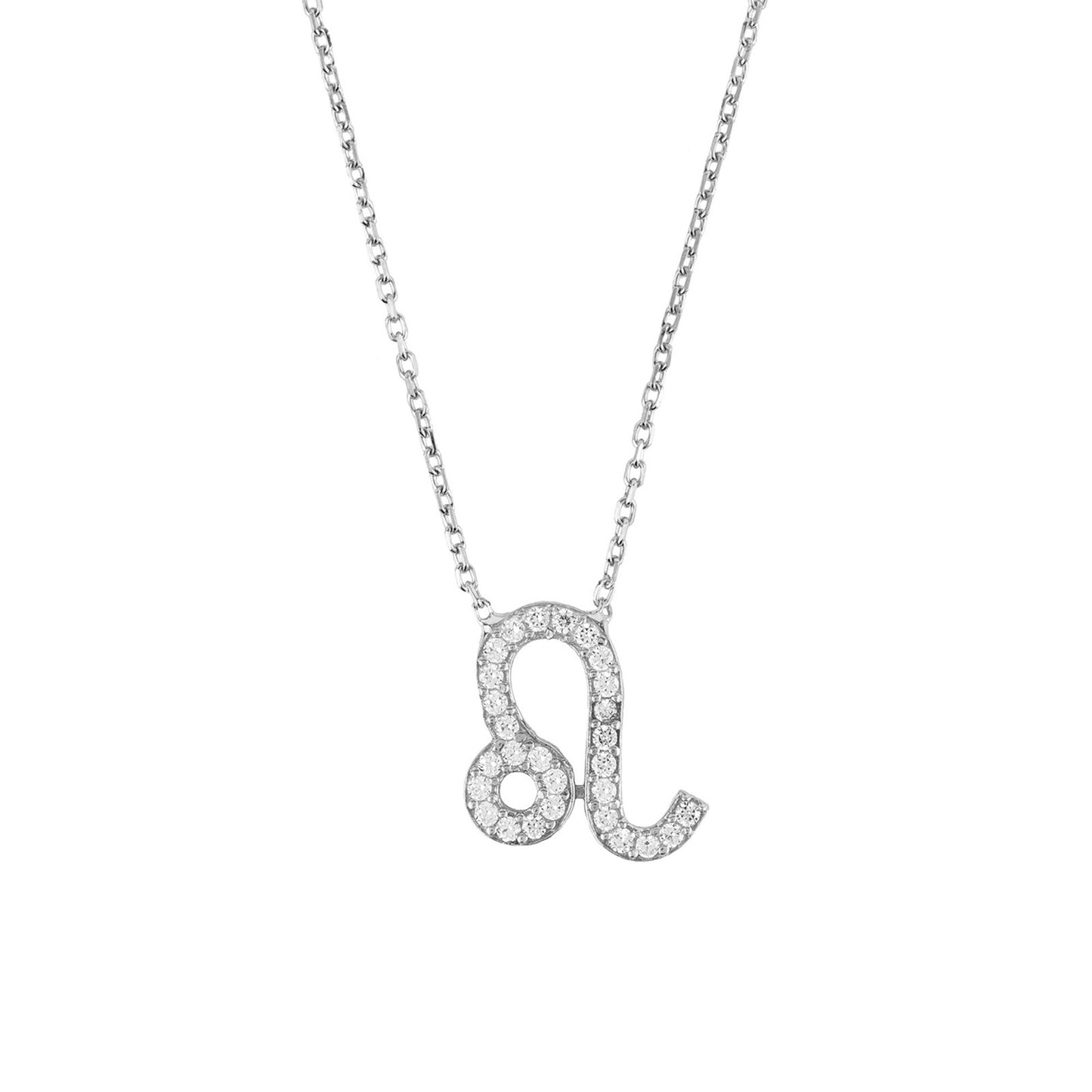 Celestia Luxe Necklace: Radiant Leo (Silver)