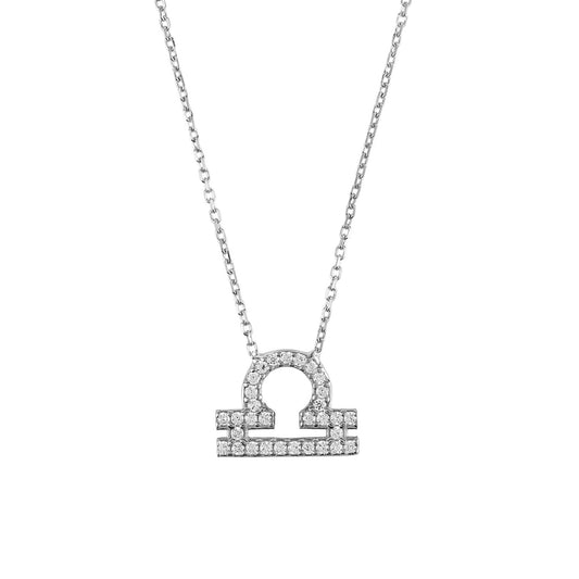 Celestia Luxe Necklace: Grounded Taurus (Silver)