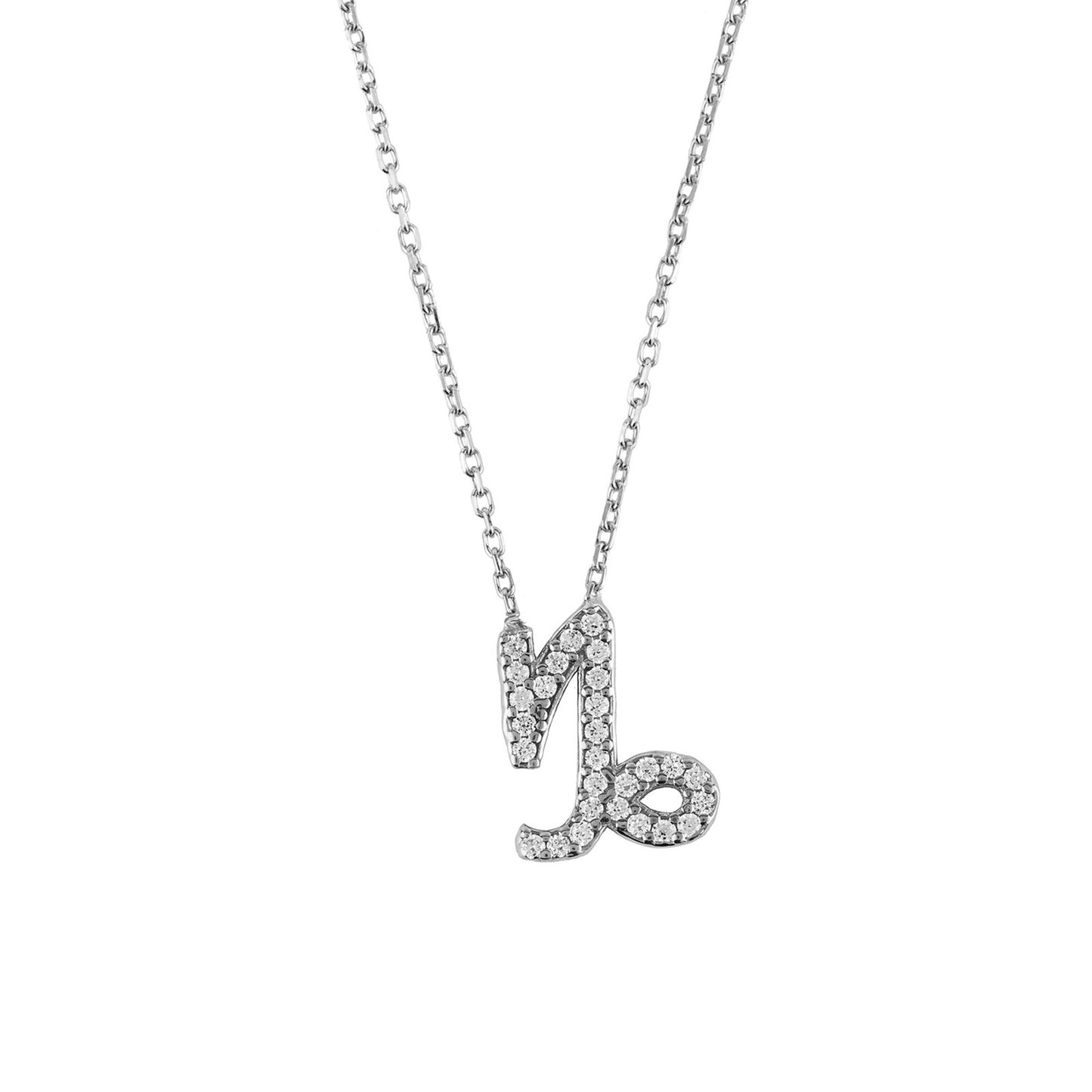 Celestia Luxe Necklace: Ambitious Capricorn (Silver)