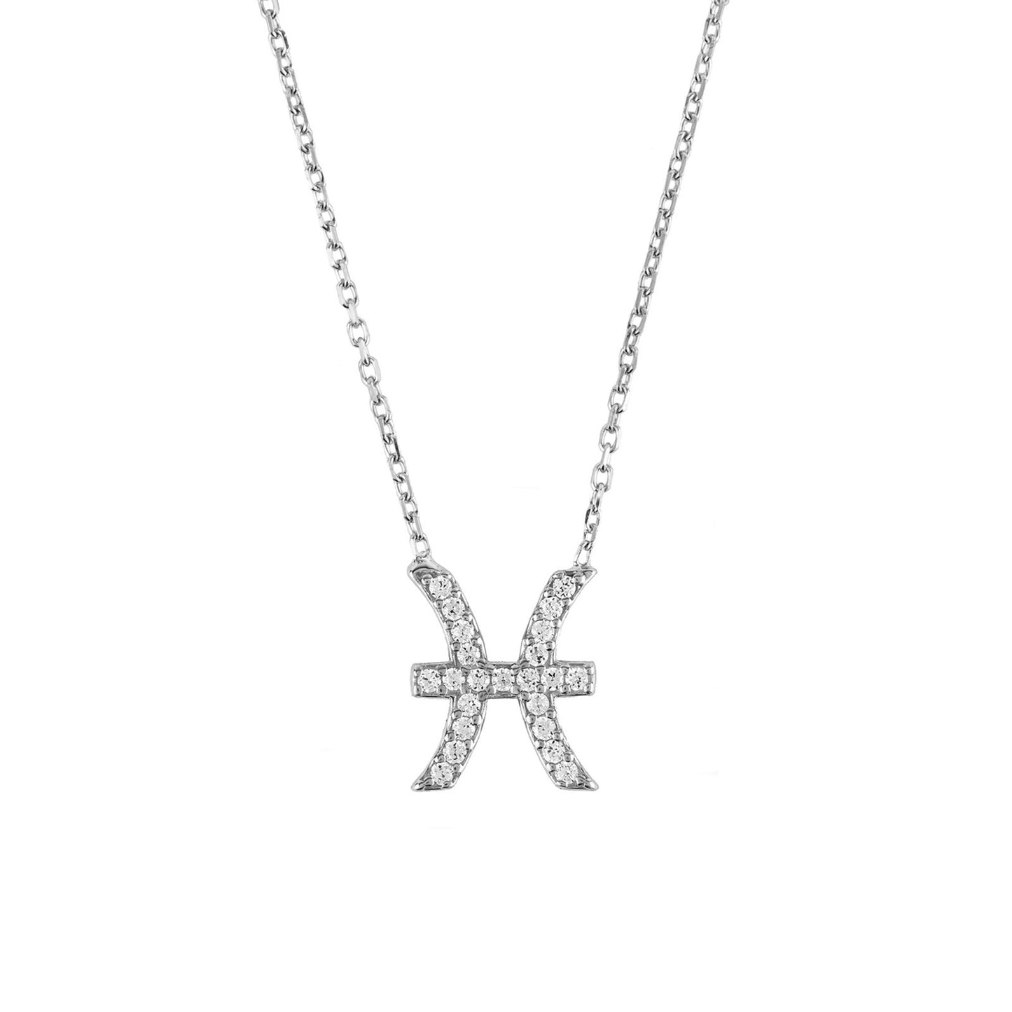 Celestia Luxe Necklace: Dreamy Pisces (Silver)