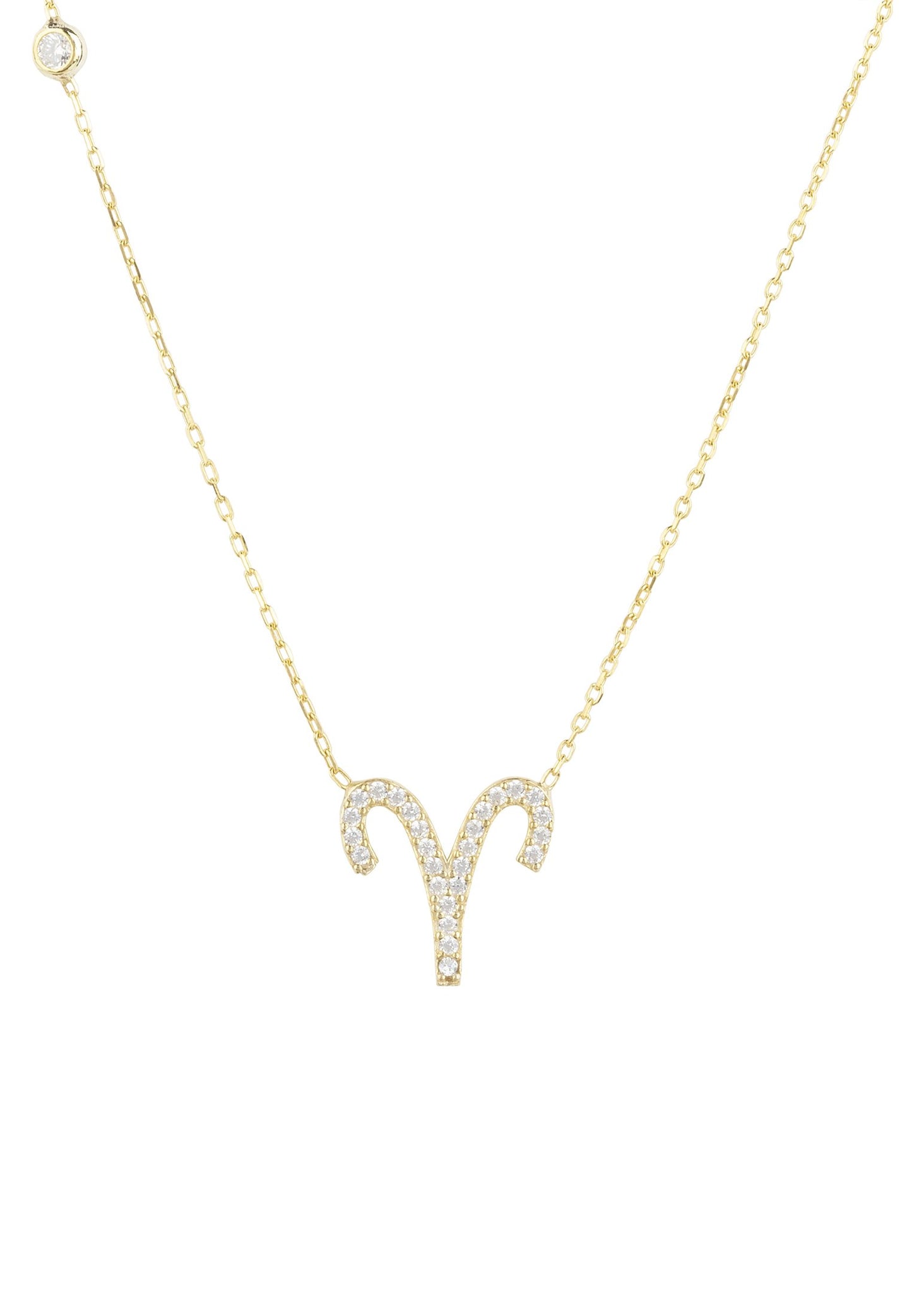 Celestia Luxe Necklace: Bold Aries (Gold)