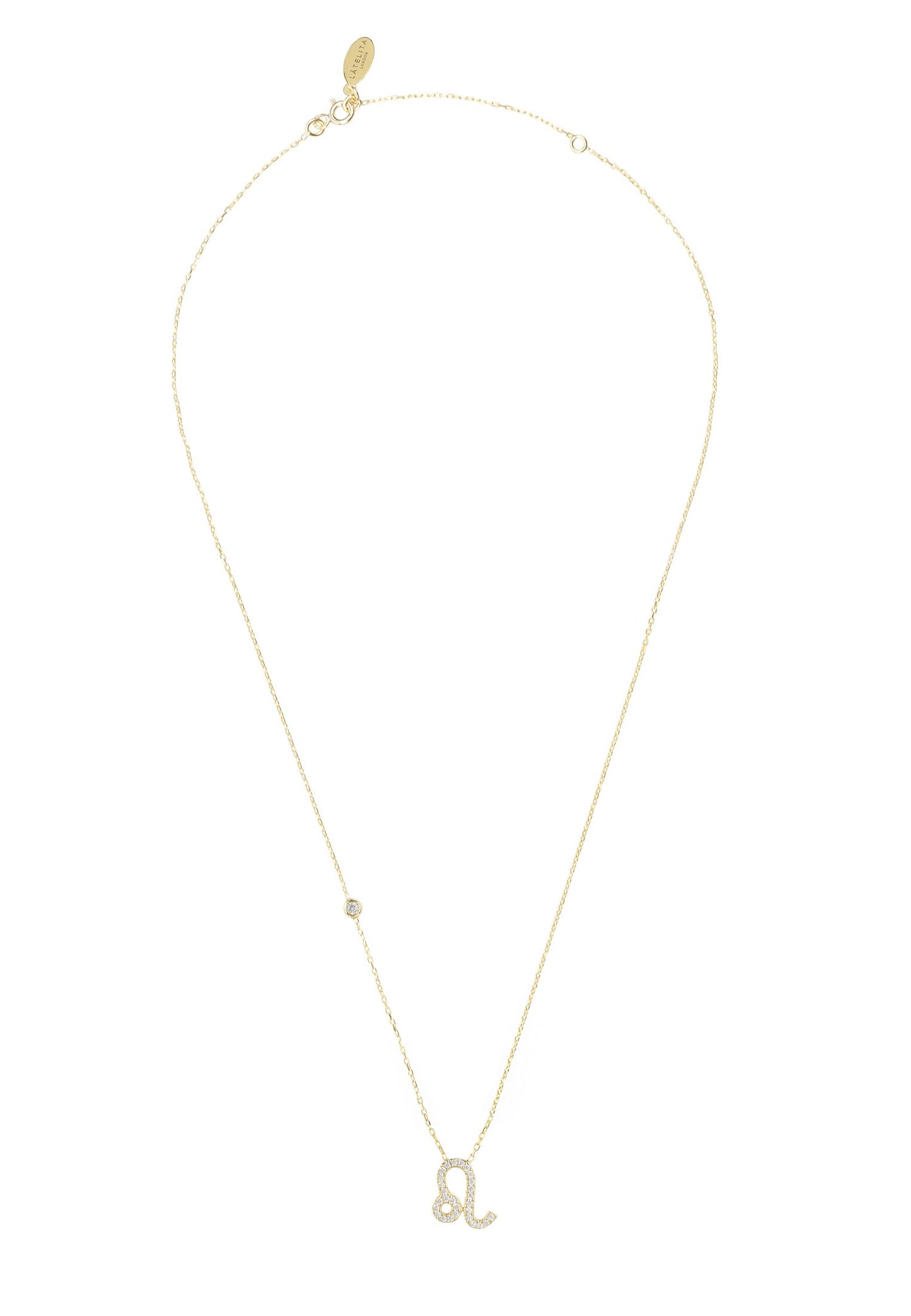 Celestia Luxe Necklace: Radiant Leo (Gold)