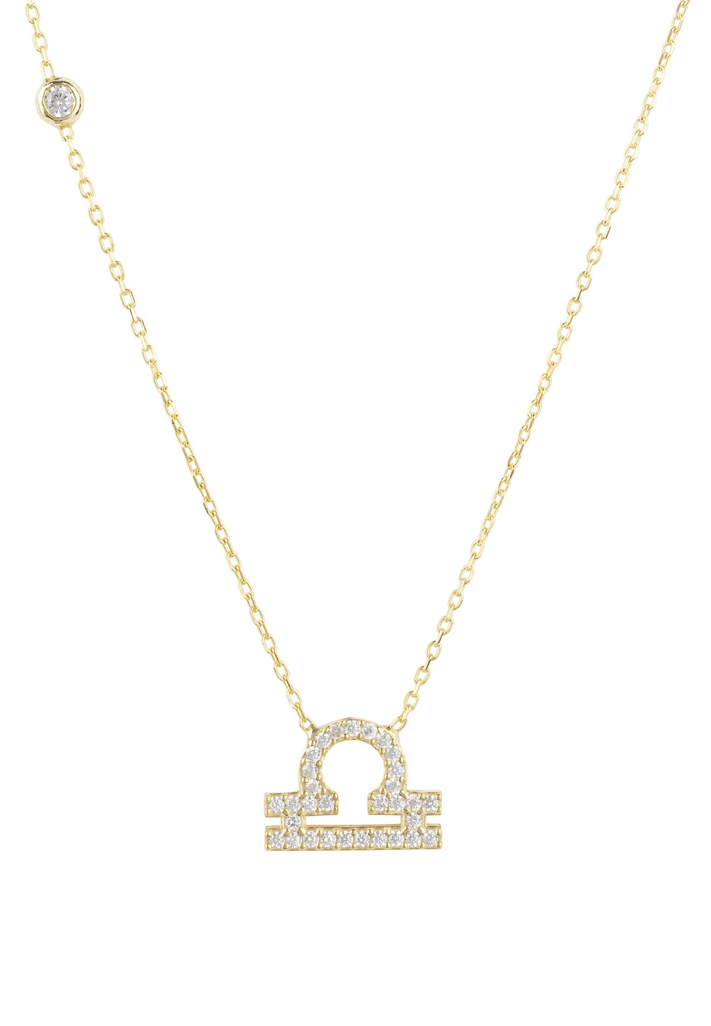 Celestia Luxe Necklace: Balanced Libra (Gold)