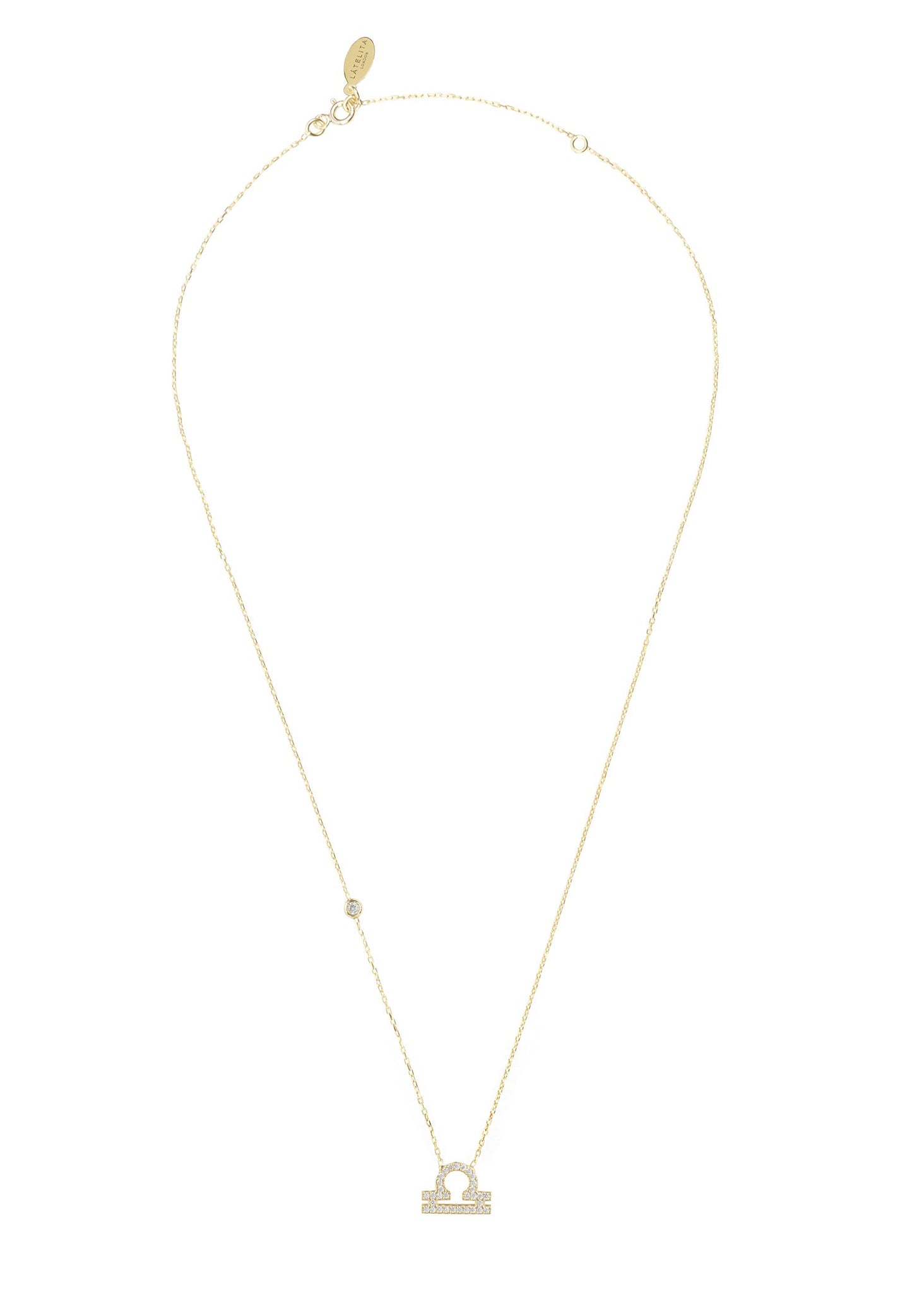 Celestia Luxe Necklace: Balanced Libra (Gold)