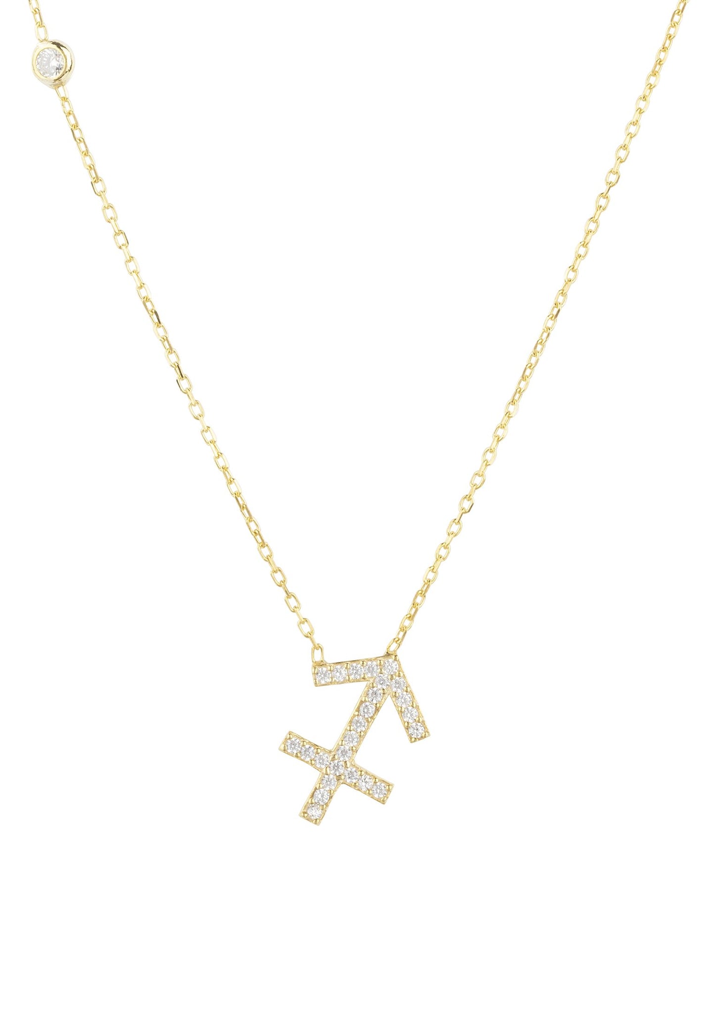 Celestia Luxe Necklace: Free Sagittarius (Gold)
