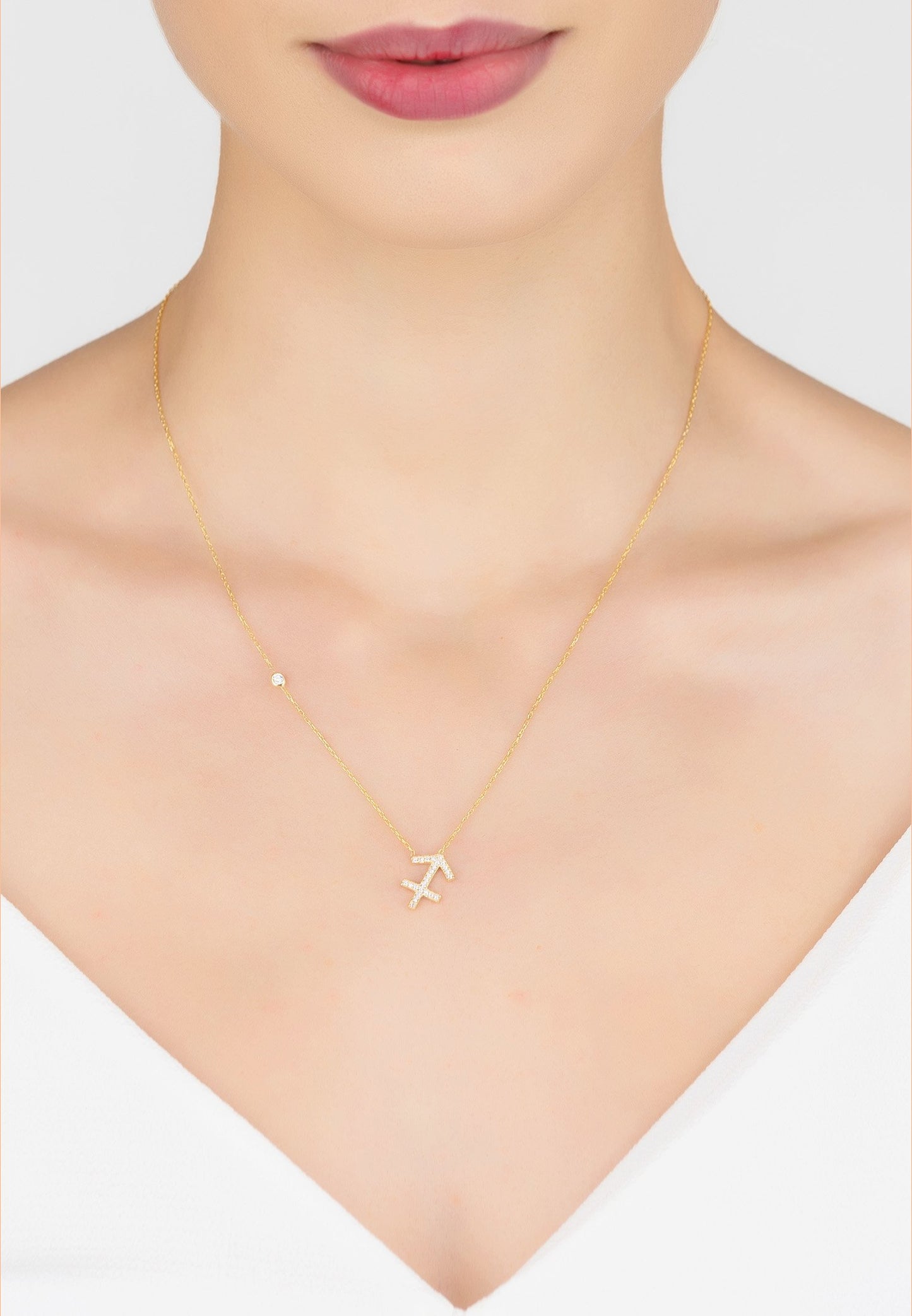 Celestia Luxe Necklace: Free Sagittarius (Gold)