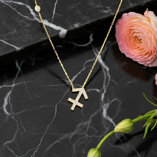 Celestia Luxe Necklace: Free Sagittarius (Gold)