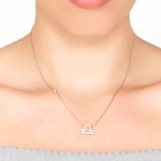 Celestia Luxe Necklace: Grounded Taurus (Silver)