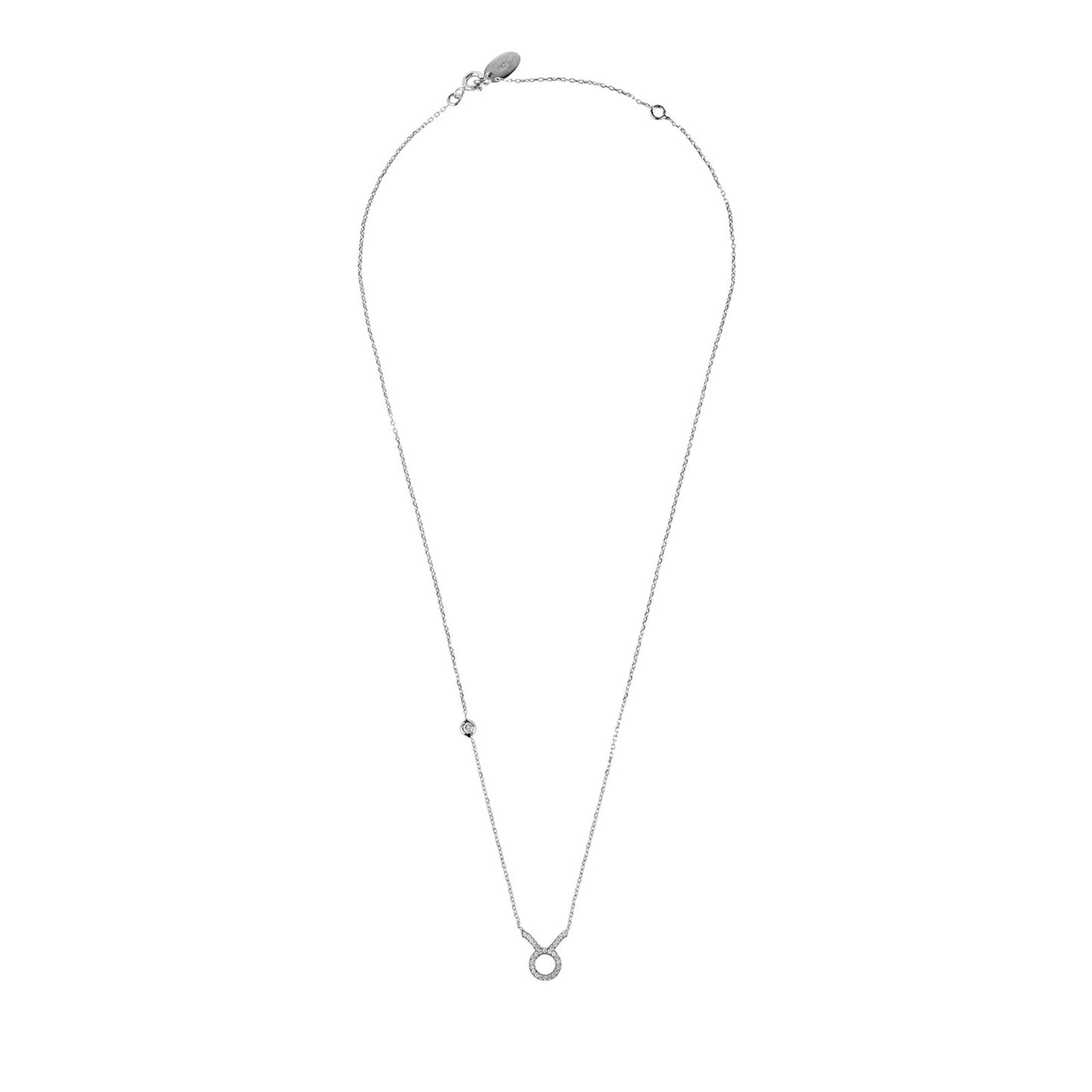 Celestia Luxe Necklace: Grounded Taurus (Silver)