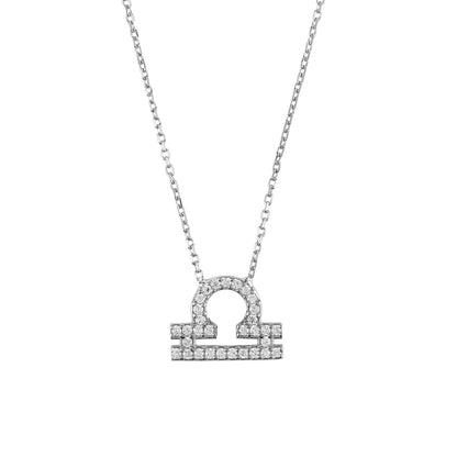 Celestia Luxe Necklace: Grounded Taurus (Silver)