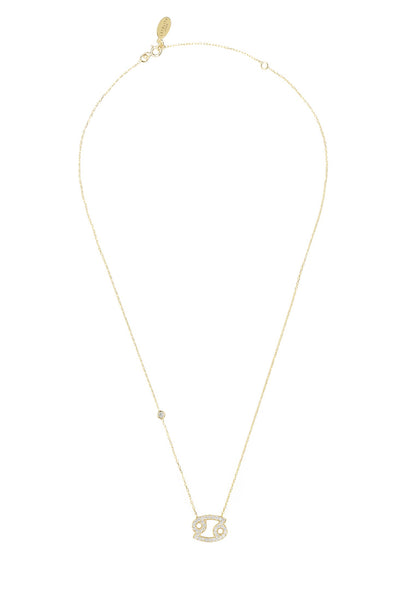 Celestia Luxe Necklace: Gentle Cancer (Gold)