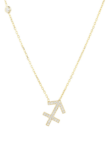 Celestia Luxe Necklace: Free Sagittarius (Gold)